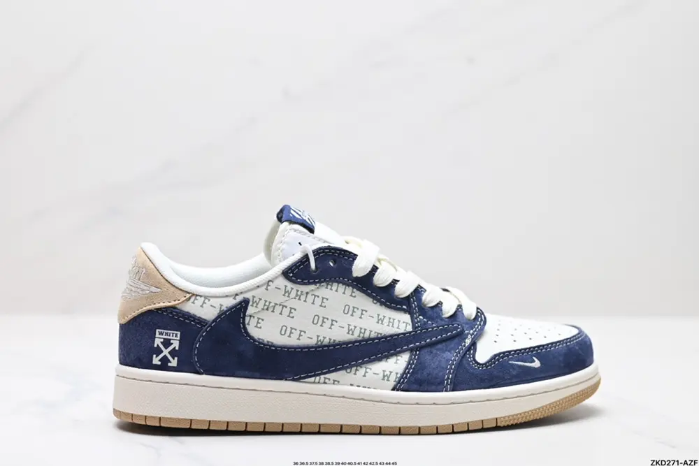 Nike AJ1 reverse hook Travis Scott x Air Jordan 1 “Reverse Mocha” AJ1 Joe 1 TS Lightning DLY1688-007