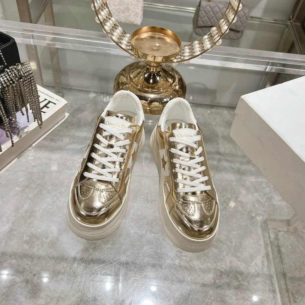 Dior new platform shoes thick-soled casual shoes