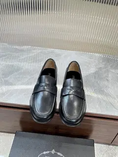 Prada casual leather shoes