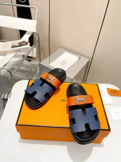 Hermès Top version Second uncle sandals Cute and beautiful shoe shape