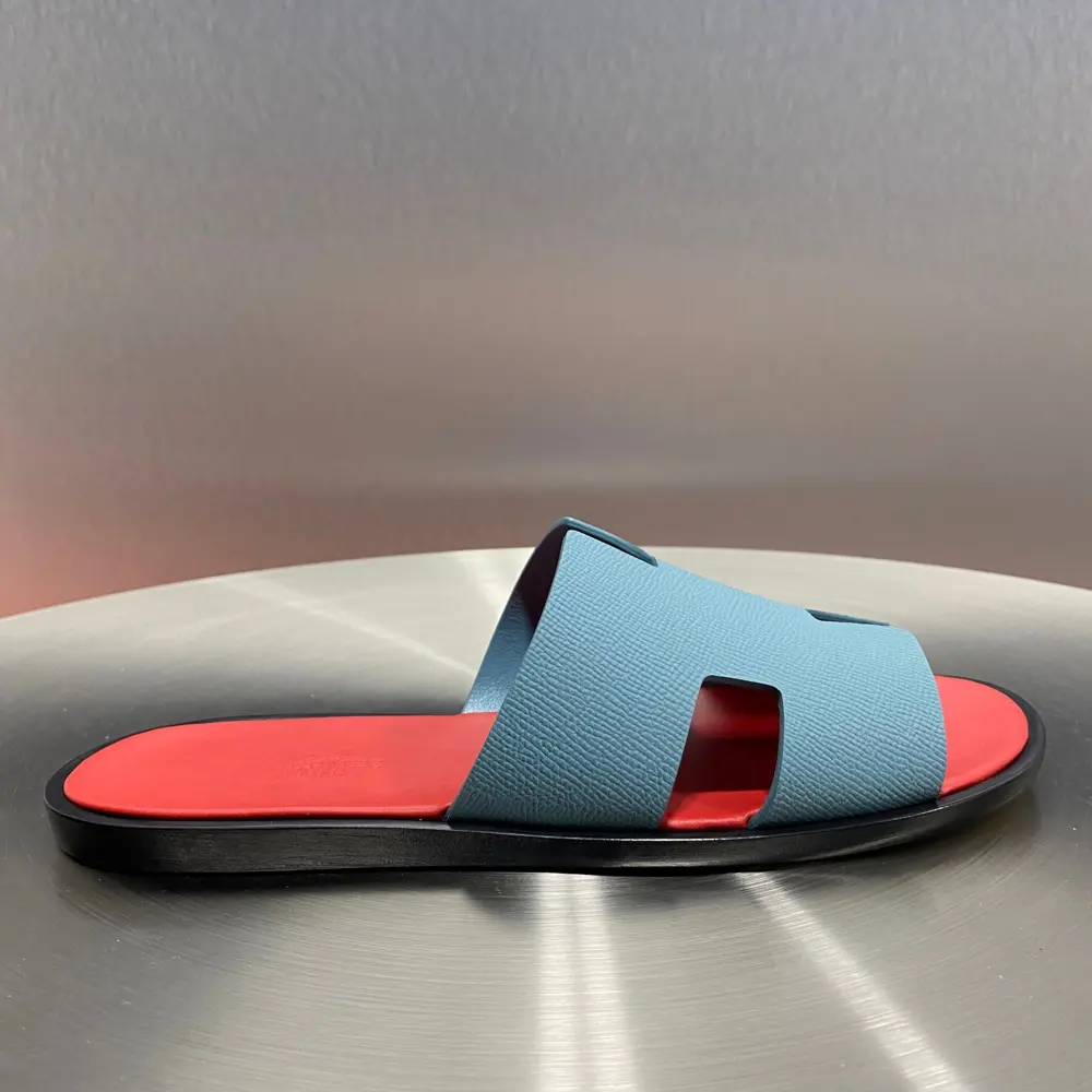 Hermès Classic H Slippers ~ High-end men’s sandals• beach shoes slippers ~ counter
