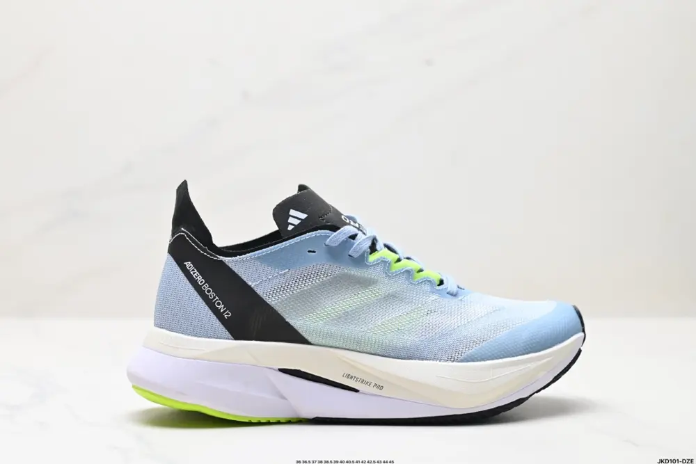 Adidas adizero BOSTON 12 M summer breathable mesh racing running shoes Boost cushioning sole