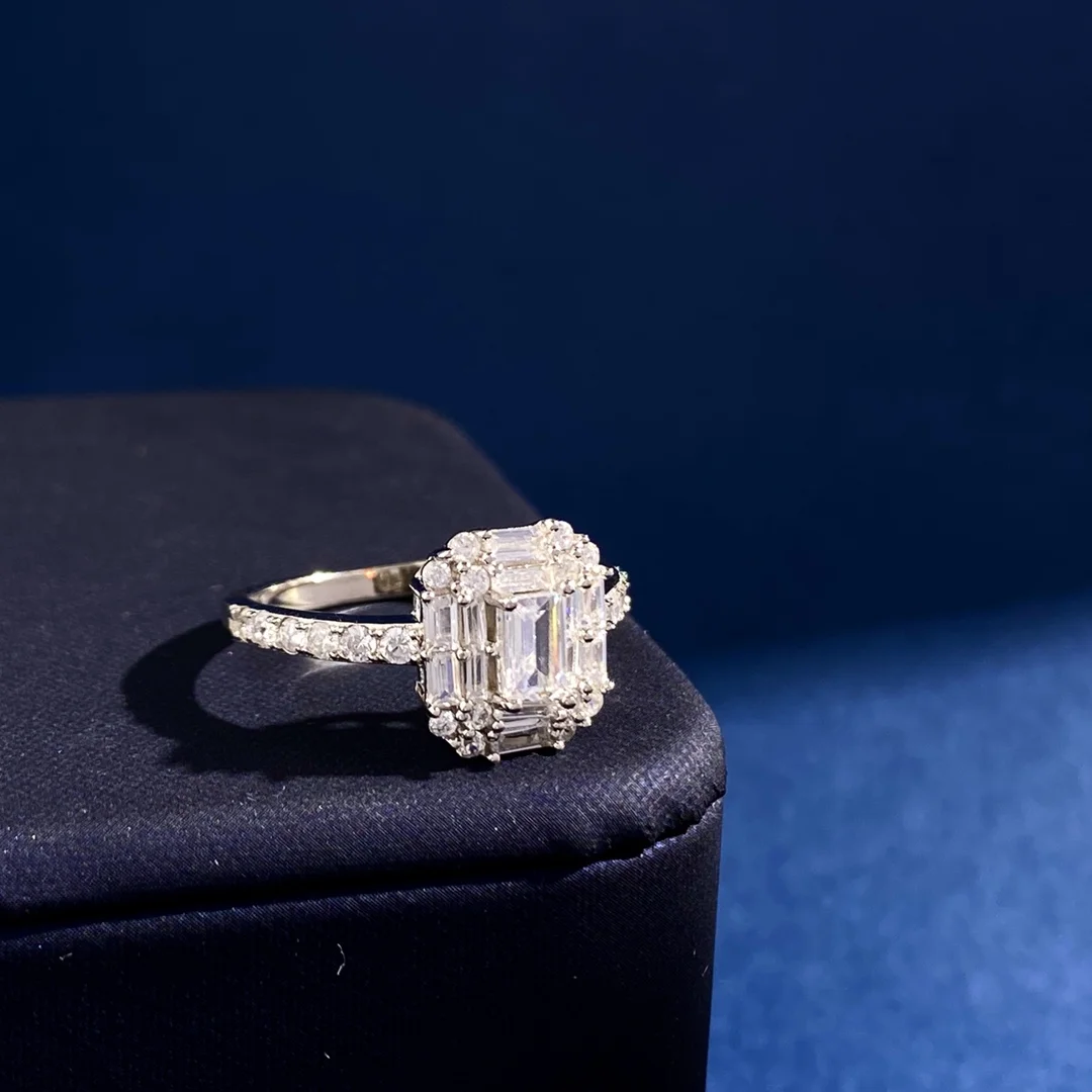 Tiffany rectangular diamonds
