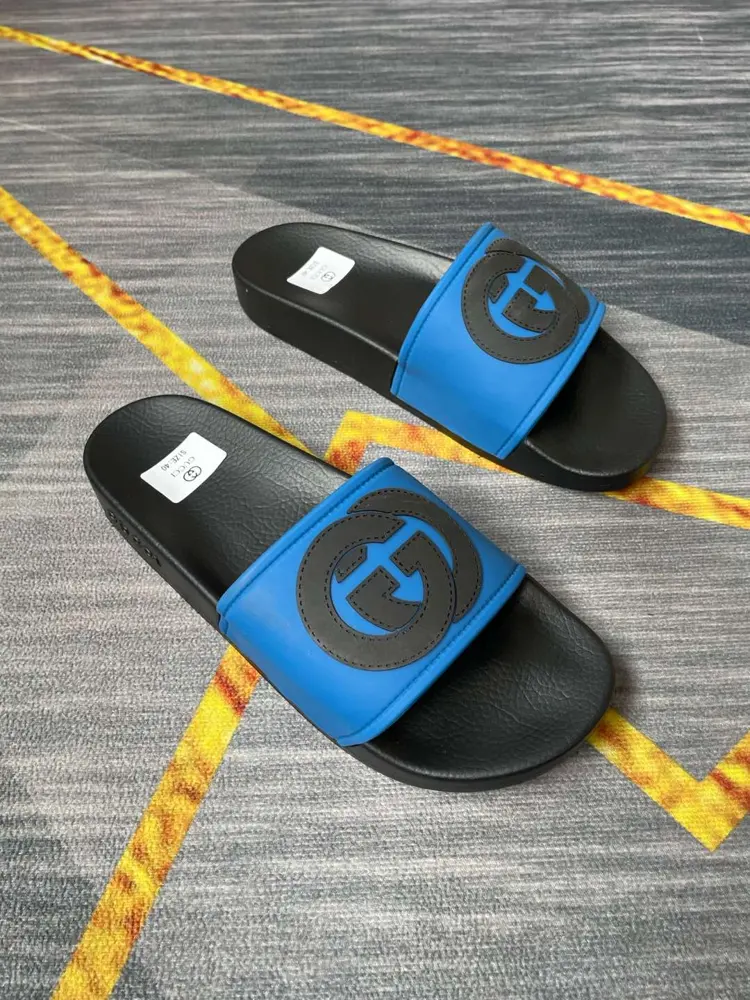 Gucci couple flip flops