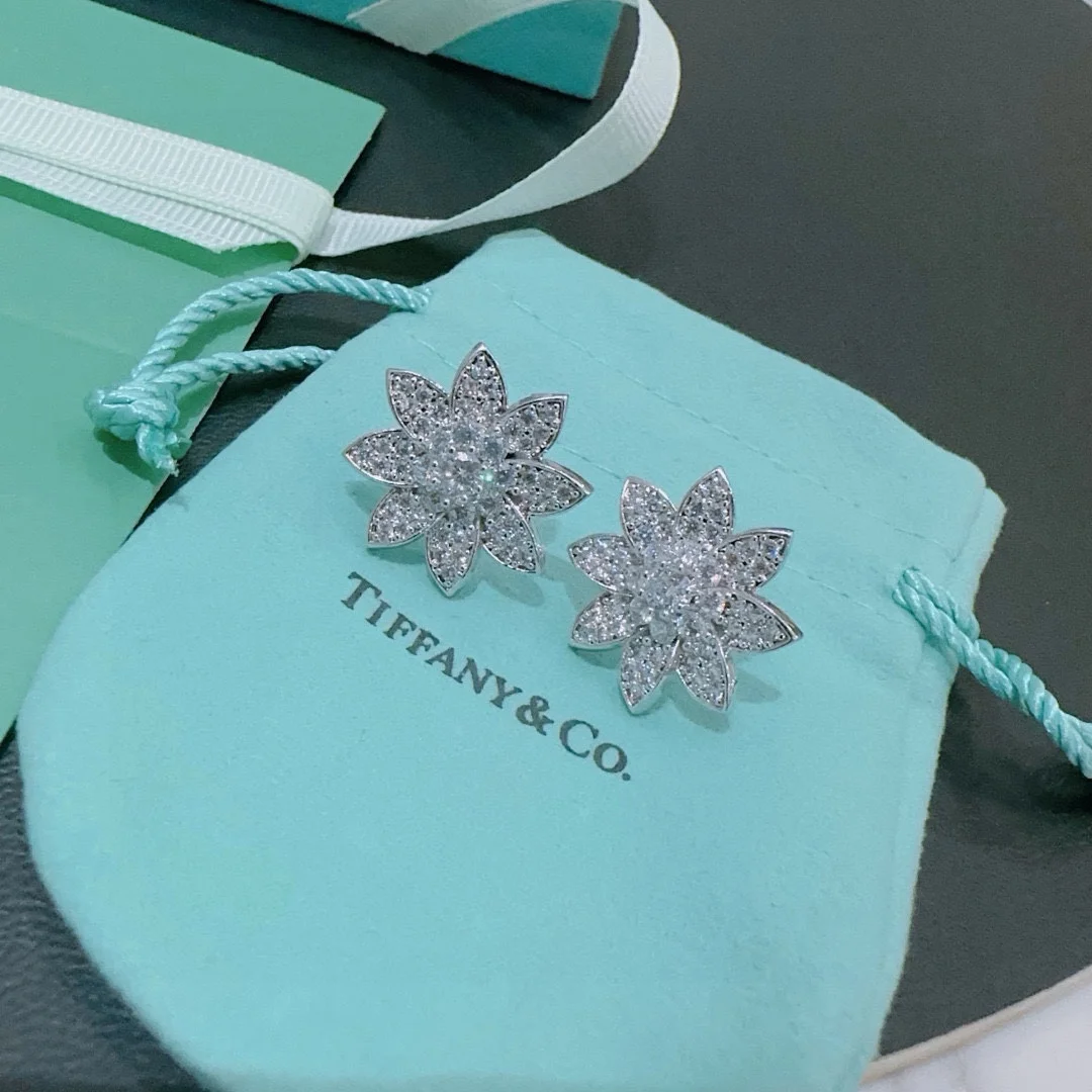Tiffany Earrings Commemorative Edition Behind the Scenes Horse Eye Earrings Using high