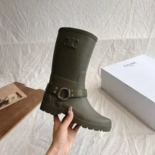 Celine exclusive rubber seamless Heels