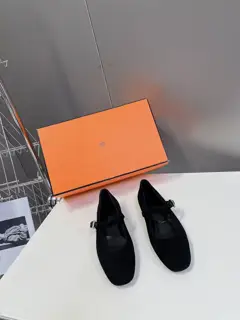 Hermès autumn and winter new Mary Jane Shoes