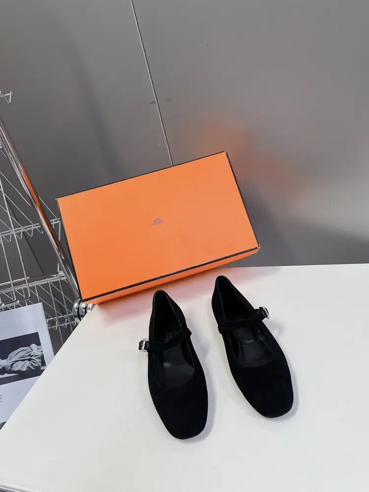 Hermès autumn and winter new Mary Jane Shoes