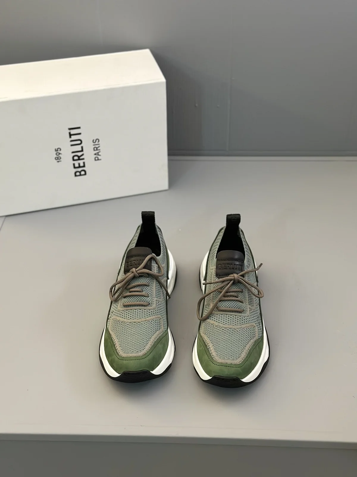 Berluti men’s sports shoes. Original version purchased in Hong Kong