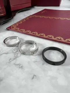 Cartier 3-piece ring set