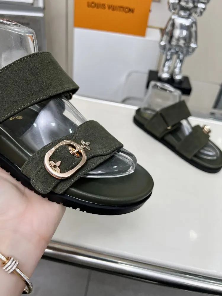 Louis Vuitton slippers are now on sale