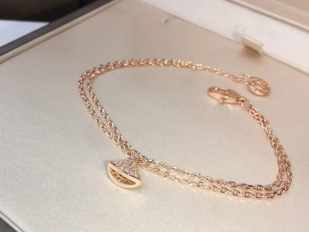 Bvlgari diva skirt series fan-shaped bracelet high-end customization sub-gold