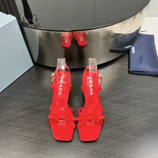 Prada’s latest spring and summer fashion show sandal series