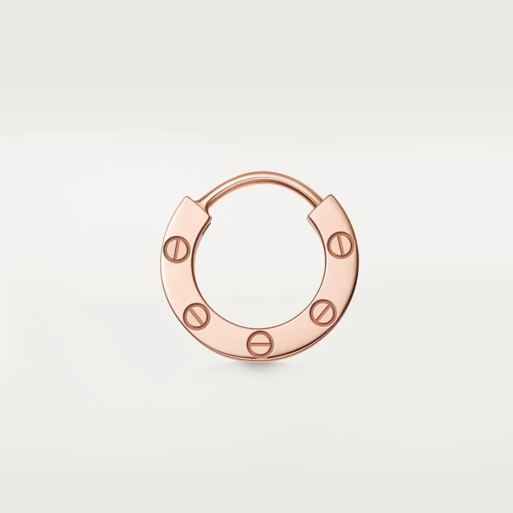 The Cartier LOVE earring series was born in New York in the 1970s