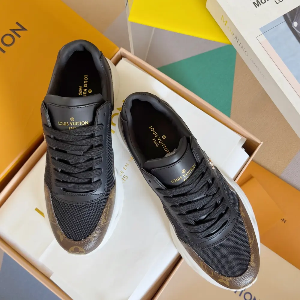 Louis Vuitton Classic Run Away Series Casual Sneakers Daddy Shoes