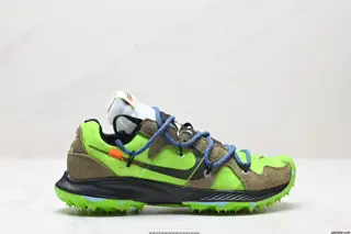 OFF-WHITE × Nike Air Zoom Terra Kiger 5 Nike Spikes Trendy Cushioning Professional Low-top CD8179-300