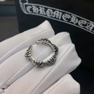 Chrome Hearts classic vintage distressed ring