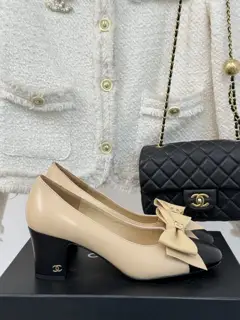Chanel Bow Sandals Shoes Series
