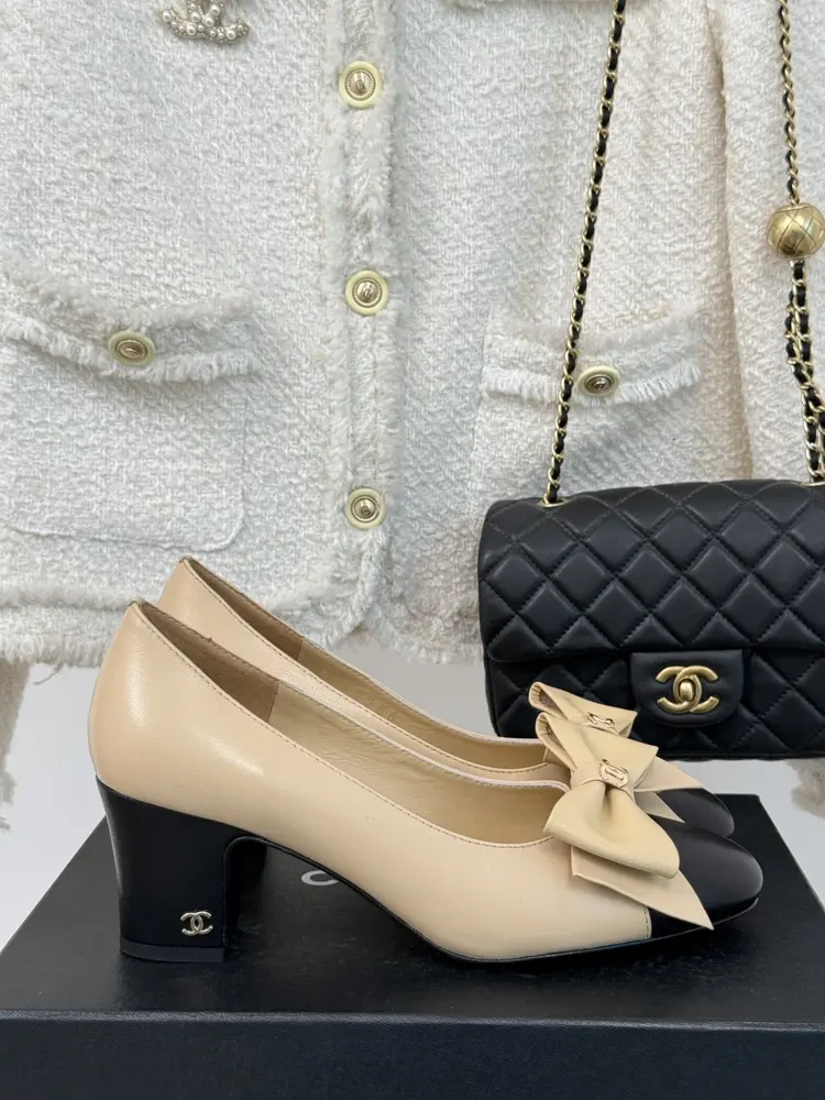 Chanel Bow Sandals Shoes Series