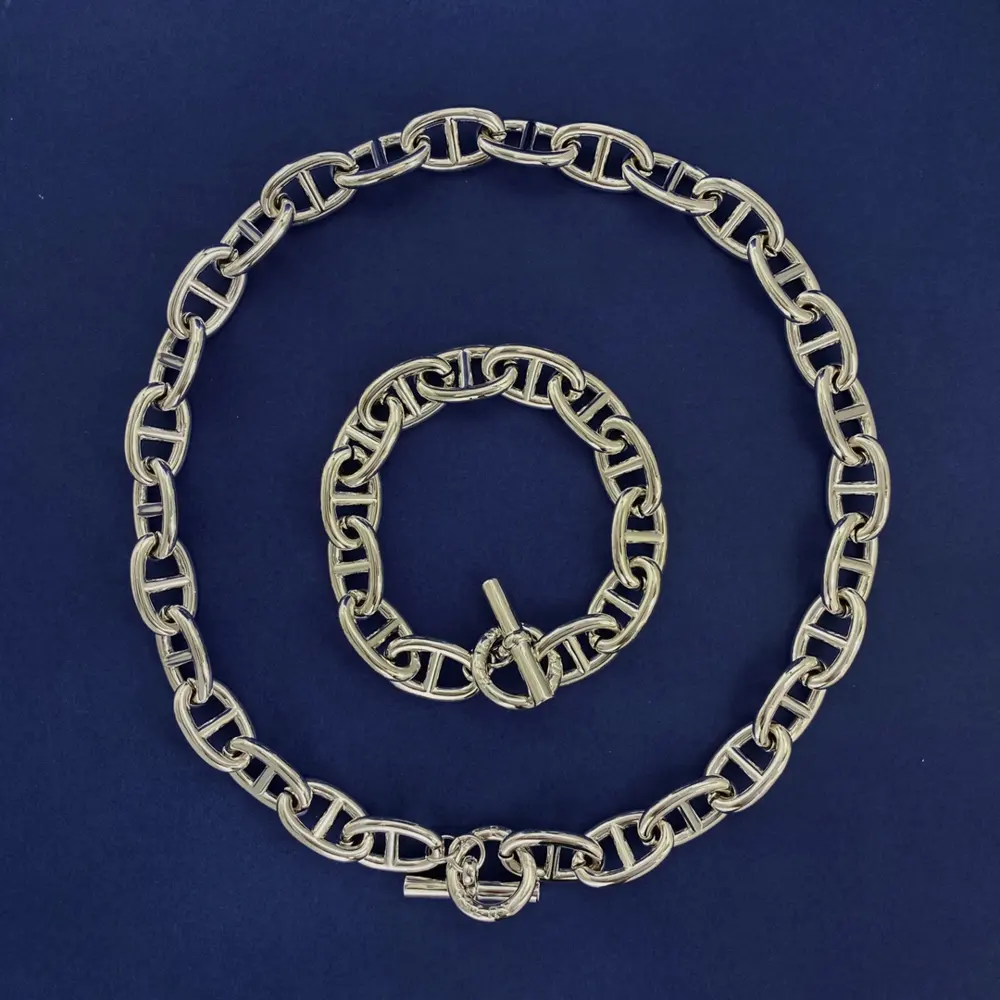 Hermes Large thick necklace