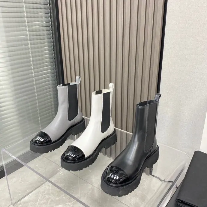 Chanel autumn and winter new Chelsea boots