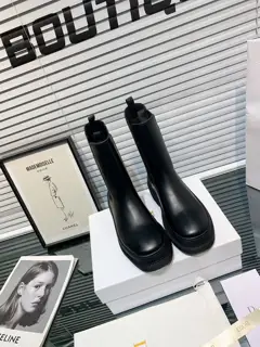 DIOR autumn and winter Dior original new platform thick-soled casual boots