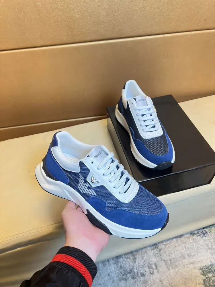 Armani sneakers. A must-have casual shoe for trendy men Original brand imported from Italy