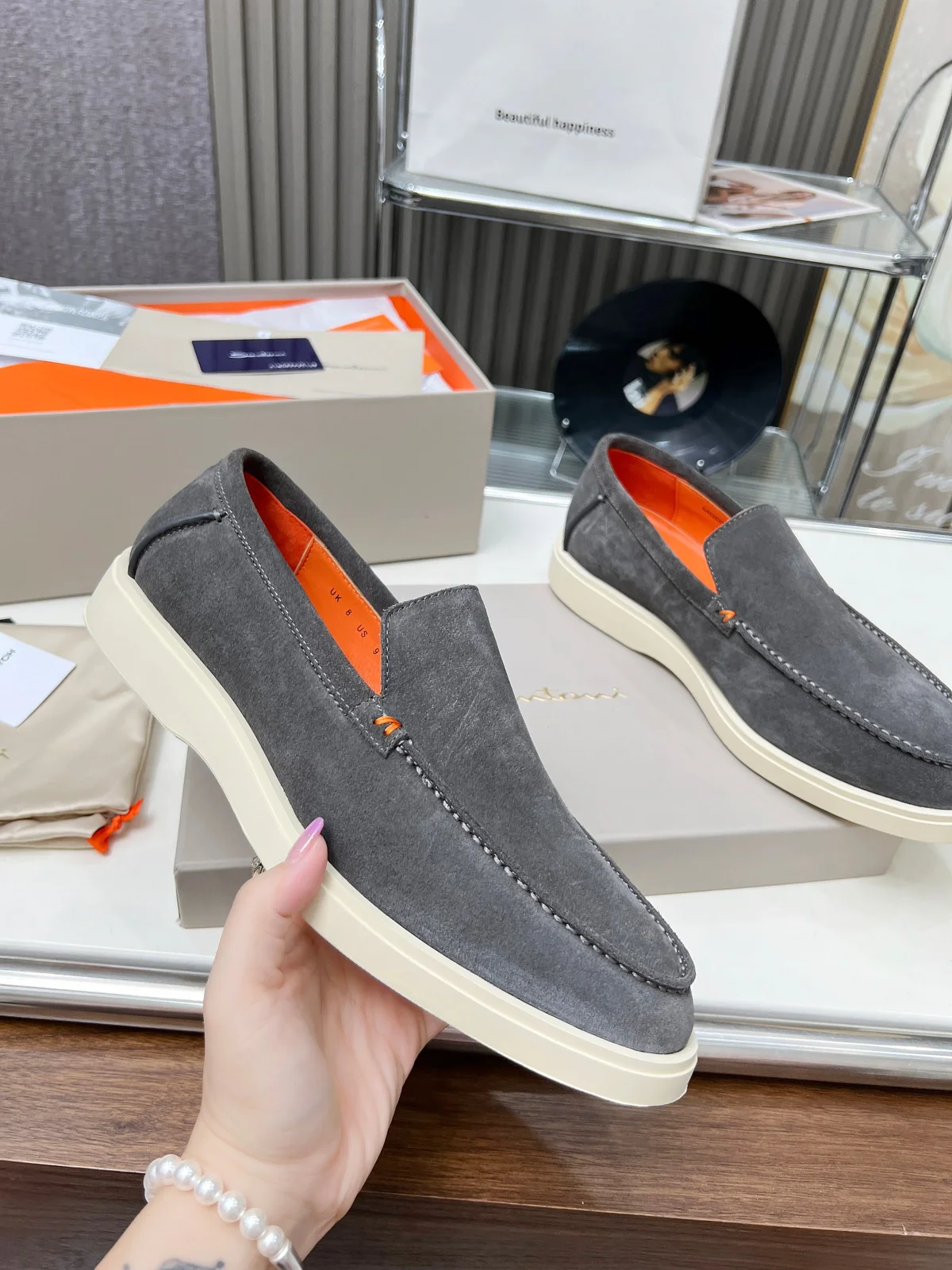 Santoni four seasons classic loafers