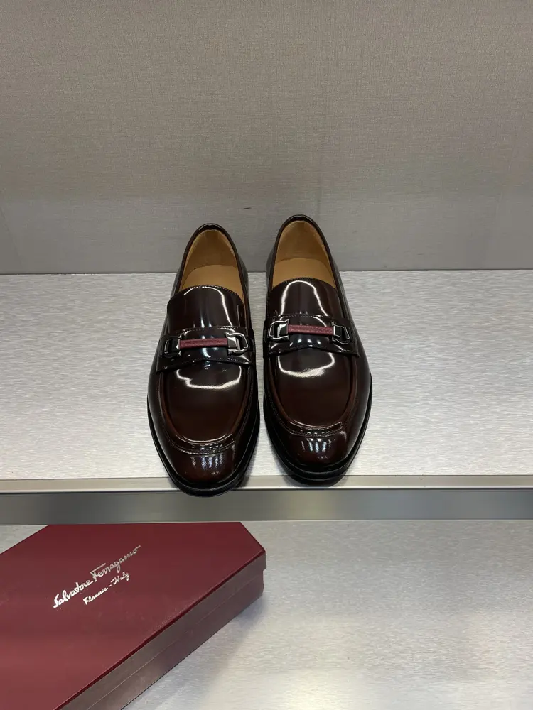 Salvatore Ferragamo Ferragamo Men’s Cowhide Loafers