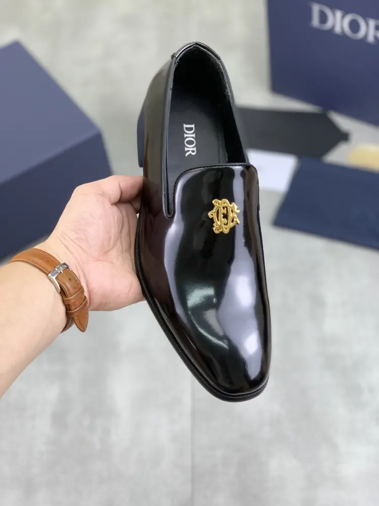Dior high-end leather shoes
