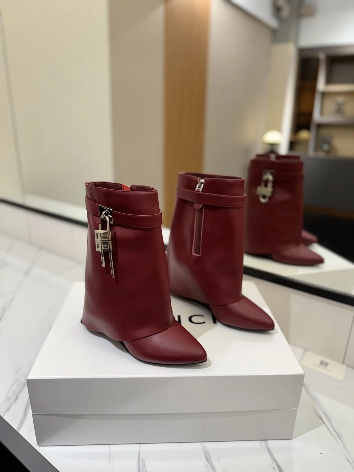 Givenchy high-heeled boots