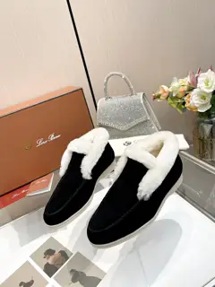 Loro piana mid-top classic loafers