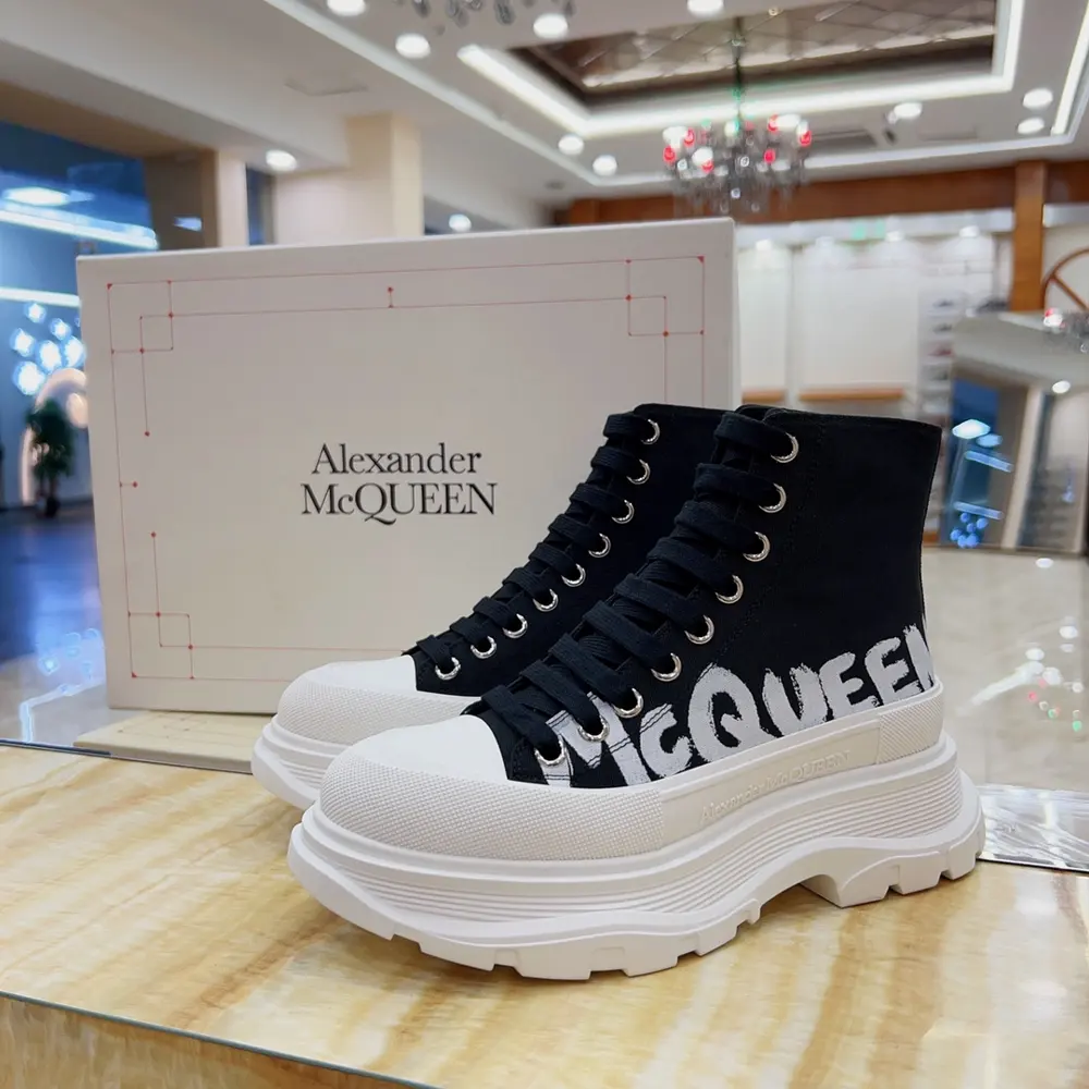 McQueen high-top casual shoes