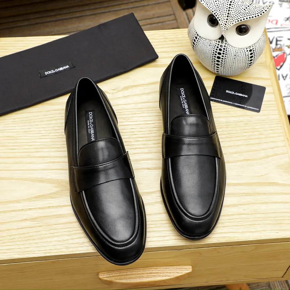 Dolce & Gabbana casual slip-on shoes Official website original 1:1 mold