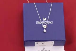 Swarovski Eternal Love Heart Diamond Clavicle Necklace