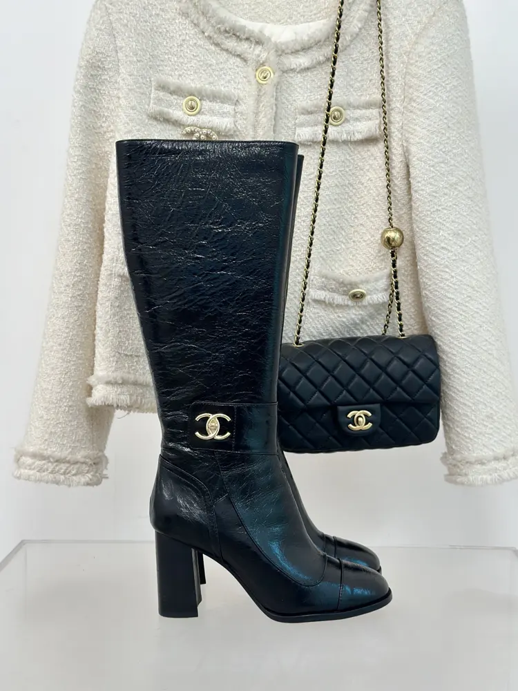 Chanel Double C Boots