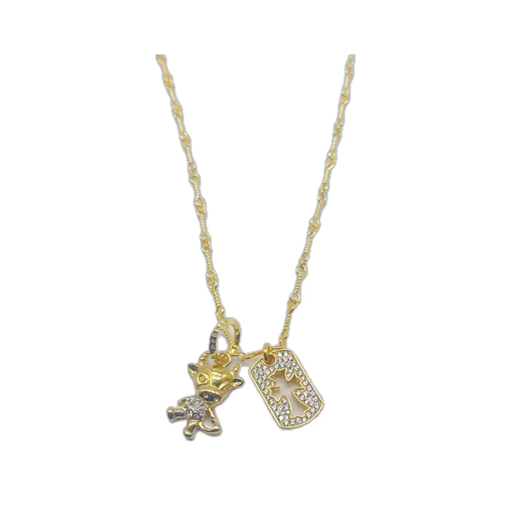 Chrome Hearts necklace Different patterns and design styles present a unique look. The