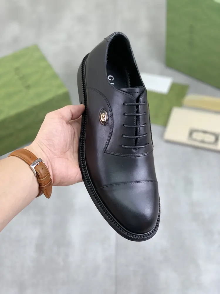 Gucci formal casual leather shoes