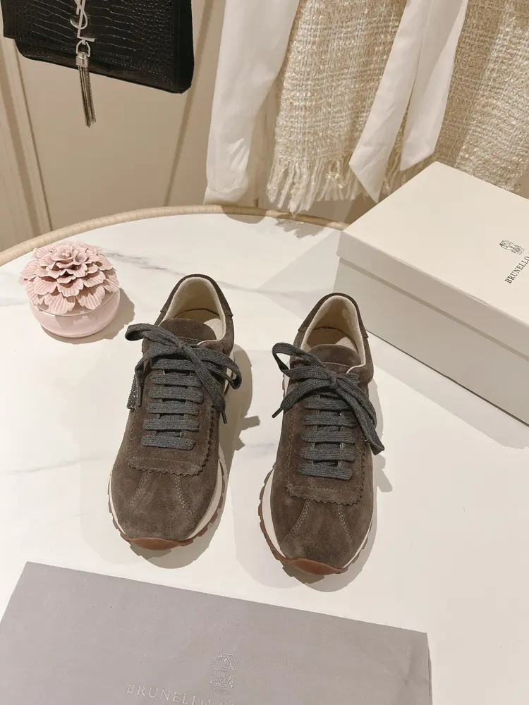 Brunello Cucinelli classic casual shoes and sports shoes series single shoes