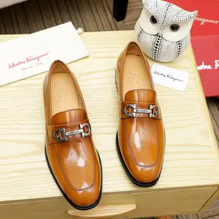 Salvatore Ferragamo men’s casual slip-on shoes Official original 1:1 mold