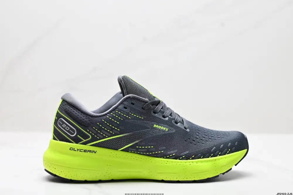 Brooks Glycerin 20 Running Shoes Men’s Cushioning Marathon Nitrogen Jogging Shoes 110382