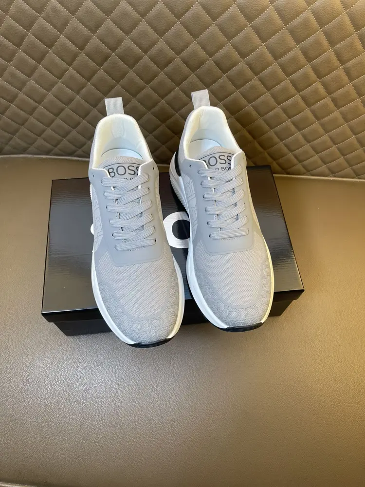 BOSS sports style thick-soled men’s sneakers