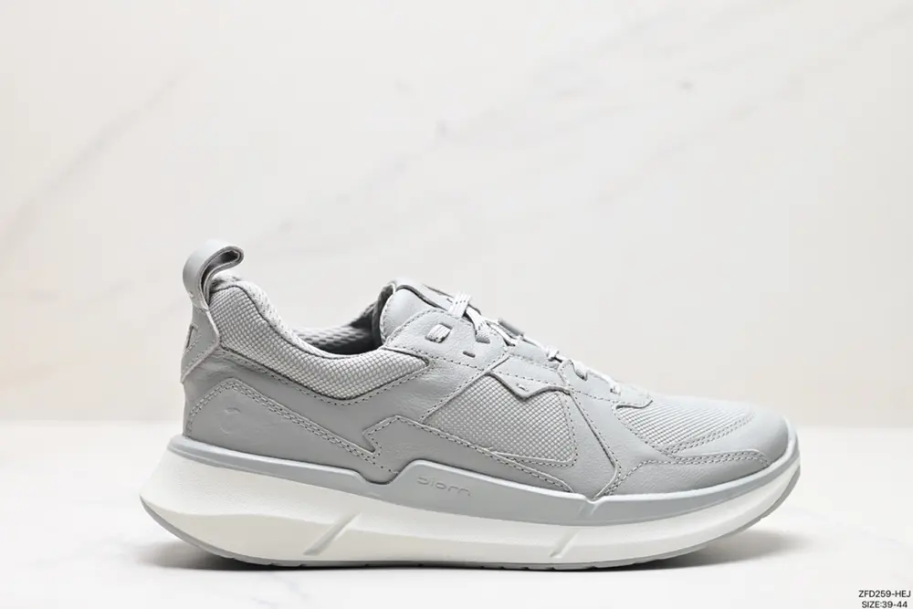 ecco synthetic leather mesh breathable fashionable and comfortable low-top cushioning 830784