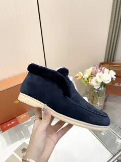 Loro piana mid-top classic loafers