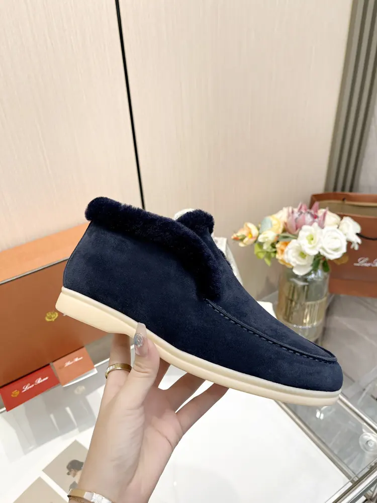 Loro piana mid-top classic loafers