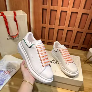 Alexander McQueen white shoes