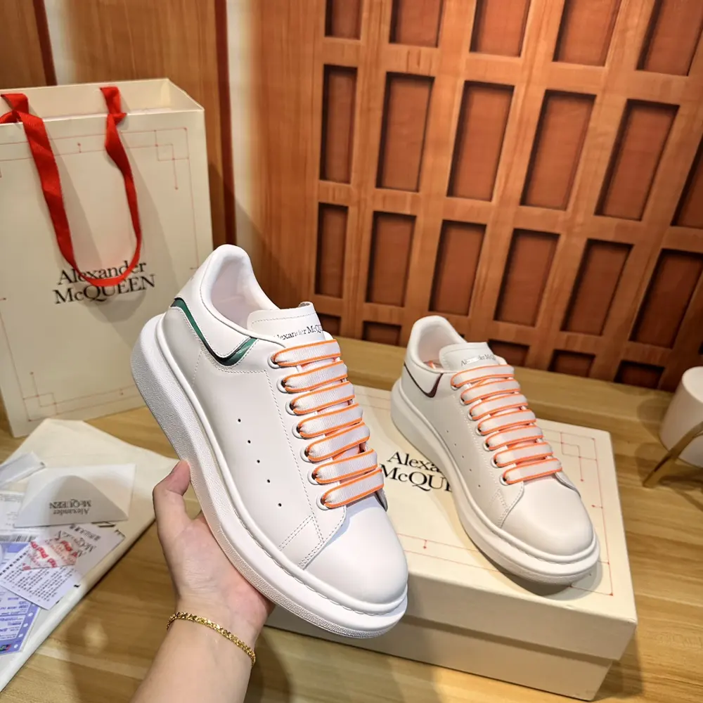 Alexander McQueen white shoes