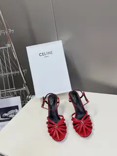 Celine Spring/Summer Arc de Triomphe fashion shoes. Soft and exposed foot design