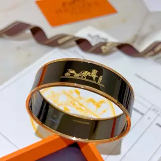 Hermes bracelet Original custom 20mm wide bracelet The enamel craft is a real test of the
