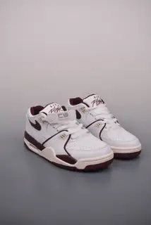 Nike leather high-top retro basketball shoes